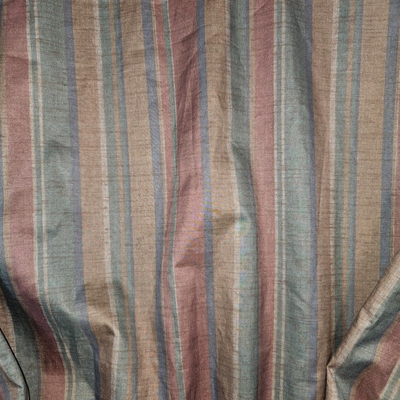 Vintage Forresters Outerwear Men XL Pullover Windbreaker Striped V Neck 80s 90s - Picture 3 of 6